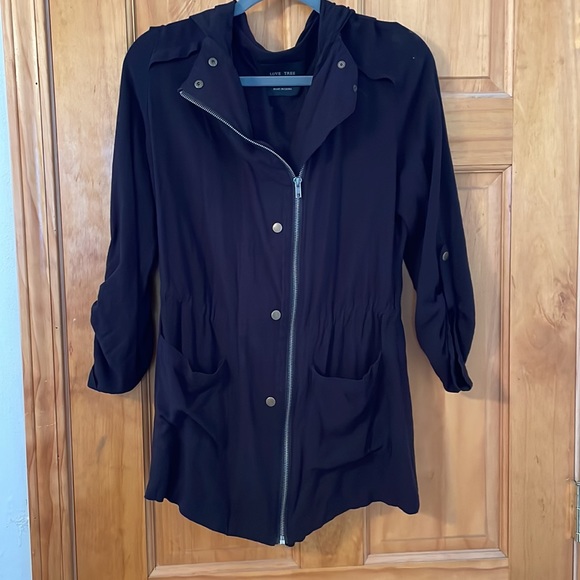 Love Tree Medium Black Jacket- women’s - Picture 4 of 5